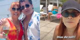 Magaly Medina disfruta de amor con esposo en amplia piscina de residencia: "Sol"
