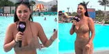 Pamela Franco disfrutó de piscina de parque zonal Huiracocha a 3.50 soles: "Bailando y gozando"
