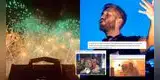 Peruanos en Twitter en 'shock' por fuegos artificiales en concierto de Calvin Harris: "No eran truenos"