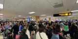 Viva Air: decenas de pasajeros varados en Aeropuerto Jorge Chávez tras suspensión de operaciones de la aerolínea