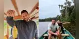 Claudio Pizarro pasó una aventura turística con su familia en la selva de Madre de Dios y usuarios reaccionan