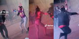 Peruana se roba el show con impresionantes pasos de baile en fiesta cajamarquina y es viral en TikTok