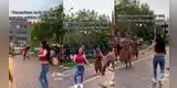 Venezolana la rompe bailando música de la selva en el parque Kennedy: "Ella pensaba que era tambor"