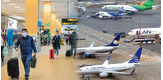 Aeropuerto Jorge Chávez: pasajeros muestran su molestia luego de aterrizar de emergencia en Ica
