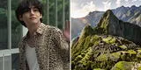V de BTS confiesa que le gustaría visitar Perú: "Quiero ir a Machu Picchu"