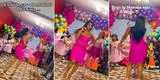 Asiste a matiné, disfruta el show, pero mamá de la cumpleañera se roba las miradas con su baile y es viral