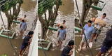 Joven peruano carga a su perrita en calles inundadas de Chiclayo y usuarios en TikTok piden "un amor así"