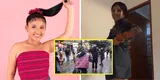 Milena Warthon es agarrada a globazos y termina empapada en carnaval: "Estuvo chévere"