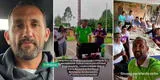 Hernán Barcos dejó su “domingo familiar” y llevó alegrías a niños en Moyobamba: donó computadoras
