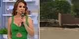 Janet Barboza indignada con falta de apoyo tras ciclón Yaku: "Hay ausencia de autoridades"