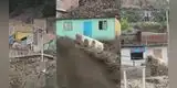 Mototaxi de peruano es arrastrado por huaico en Huaycán e impacta: “Hay un pata adentro”