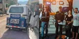 Chorrillos: patrullaje integrado de la Policía y serenazgo recuperaron mototaxi robada