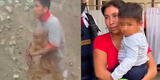 Huaicos en Lima: Menor rescatado del lodo en Jicamarca fue dado de alta y está camino a su casa