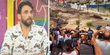 Rodrigo González quedó en shock tras ver la furia del huaico en Punta Hermosa: "Me impresiona mucho"