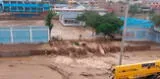 Huaico en Chaclacayo inunda completamente un colegio y deja a escolares a su suerte