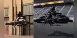 Japón ofrece al mercado la primera moto voladora creada por la empresa Aerwins Technologies