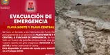Punta Hermosa pide evacuación inmediata de sus vecinos ante huaico: "Será de gran magnitud"