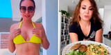 Janet Barboza vuelve a lucirse en bikini de dos piezas y firma: "Comer saludable tiene su recompensa"