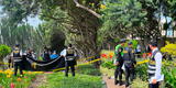 Cuerpo de hombre sin vida fue hallado en medio de un jardín cerca al Pentagonito de San Borja