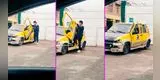 Peruano causa furor en TikTok con su Tico ‘Ferrari’ convertible: “Fino de finos”