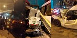 Triple choque en Carretera Central deja un muerto y varios heridos de gravedad