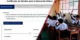 Minedu: pasos para solicitar el certificado de estudios gratuito con mi DNI y por internet
