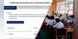 Minedu: pasos para solicitar el certificado de estudios gratuito con mi DNI y por internet