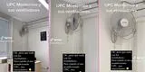 Estudiante de la UPC se queja porque pusieron ventiladores y no aire acondicionado: "ja hasta las estatales"
