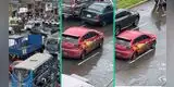 ¡Increíble! Chofer recorre las calles limeñas en su “Rayo Mc Queen” y se hace viral en TikTok