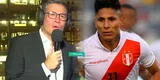 Erick Osores liquida en vivo a Raúl Ruidíaz por su actuación en Perú vs. Alemania: “No la tocó”