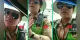 Policía detiene a chofer y sorprende con pedido: “Filma bien para que salga mi cara”
