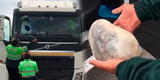 ¡Sacado de película! Huancayo: sujeto muere luego de que una piedra estallara en su camión