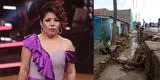 Susan Ochoa preocupada por sus paisanos de Patapo afectados por lluvias: "Realmente es muy triste"