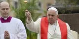 Papa Francisco oficia la misa EN VIVO por Domingo de Ramos: "Tengamos ojos y corazón para los abandonados"