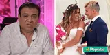 Manolo Rojas niega que filtró dirección para boda de Mario Hart y Korina Rivadeneira en Huaral: "El amor triunfó"