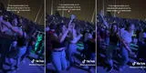 Peruanas van al concierto del Grupo 5, dan 'cátedra' de baile al ritmo de Valentina y la rompen en TikTok