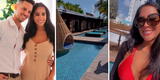 Melissa Paredes presume su viaje en Miami con Anthony Aranda y su hija: "Nuestro hotel está lindo"
