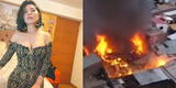 Yarita Lizeth: feroz incendio dejó en cenizas cevichería de la cantante en Puno