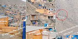 Peruanos construyen vivienda en pleno cerro y su singular ingenio es viral: "La NASA los va a buscar"