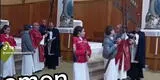 Monaguillo golpea de casualidad a sacerdote en plena misa y es viral: “Le reinició el Windows”