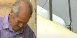 "Lárgate, viejo":  padre es desalojado por su hijo para que se quede con su casa en Ate