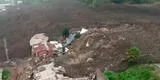 Huaral: nuevos deslizamientos de lodo y piedras deja a una persona desaparecida y dos por confirmar