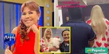 Magaly Medina es "visitada" por 'Brunella' y 'Richard' tras parodia en JB en ATV: "Yendo a reclamar"