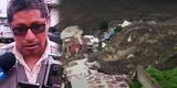Reportero que realizaba EN VIVO durante deslizamiento en Huaral solo pudo salvar a un niño: “La madre fue sepultada”