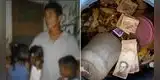 Padre de 6 niños llora la muerte de uno tras comer algo de la basura: "La mamá murió. No tengo qué darles"