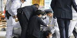 Japón: Evacúan a primer ministro tras una explosión durante un discurso al aire libre