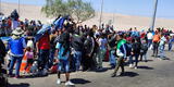 Tacna: cientos de venezolanos que no lograron ingresar a Chile buscan retornar al Perú