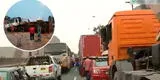 Vía Ramiro Prialé: reportan gran congestionamiento vehicular en autopista tras violento accidente