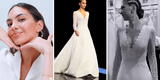 Natalie Vértiz vuelve a las pasarelas internacionales y deslumbra con vestido de novia: "Espectacular"