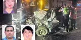 ¡Fatal accidente en Lambayeque! 3 ingenieros fallecen tras impactar su camioneta contra volquete
